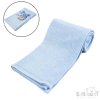 CBP60-B: Blue Deluxe Personalisation Cellular Cotton Roll Blanket